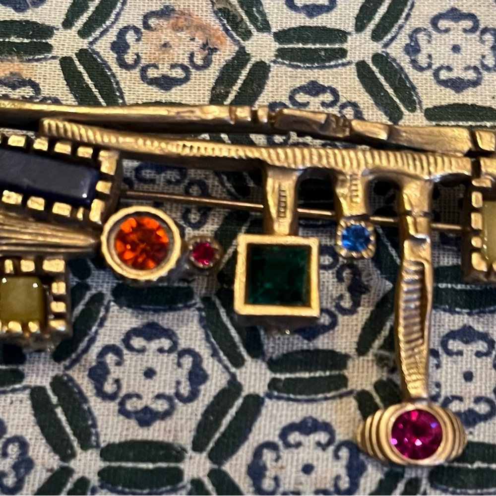 Vintage Patricia Locke Brooch Pin